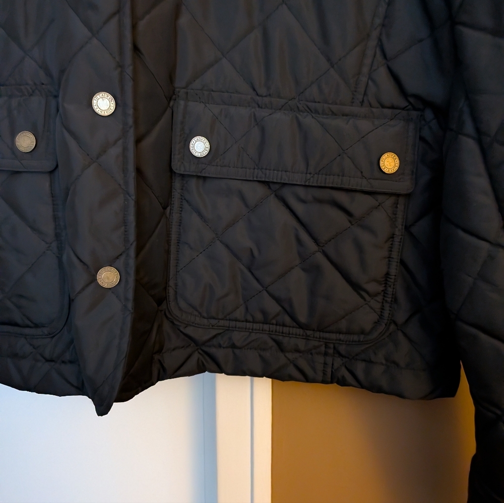 LAUREN Ralph Lauren Quilted Jacket with Gold Buttons | XL - Picture 9 of 9